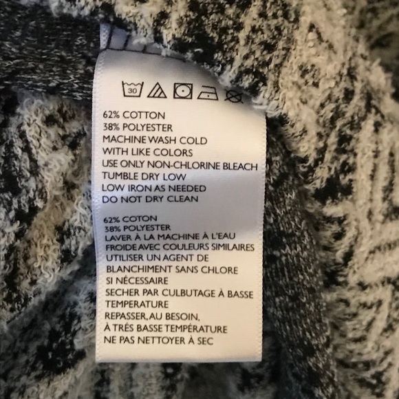 NWOT Urban Outfitters Ecote Medium Geo-Print Open-Front Cardigan - Picture 10 of 12